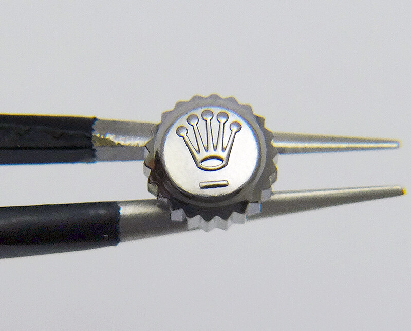 Genuine Rolex B24-604-0 Steel 6mm Watch Crown 116200 116220 116234 116264 116550