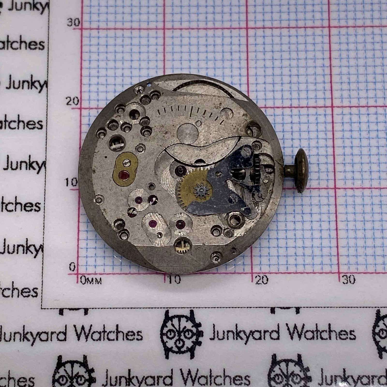 Vintage Bulova Watch Movement Repairs Parts Spares 17 Jewels Watchmaker 10BA