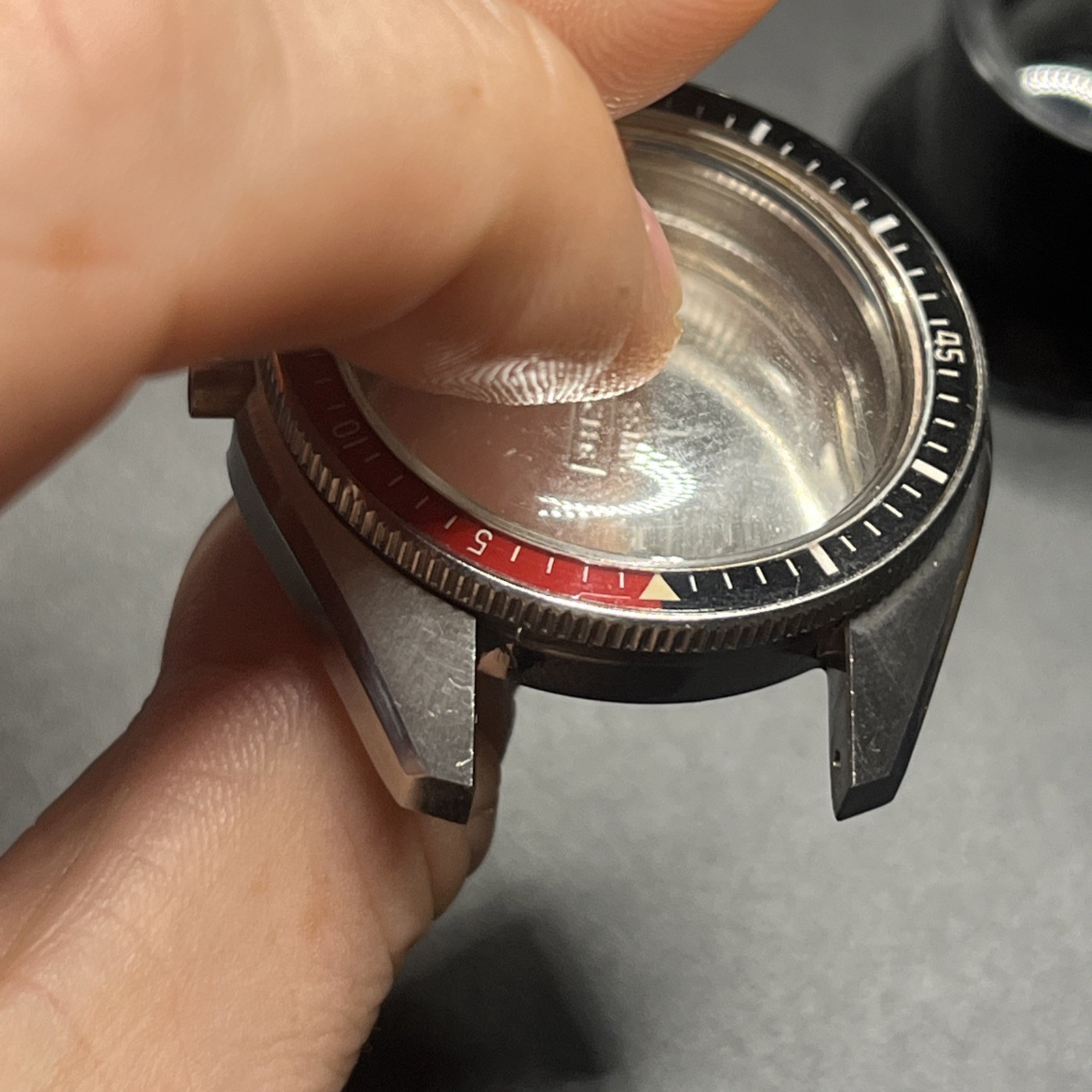 1977 Bulova Ref. 8112 Quartz Day-Date 666 Diver Case (015)