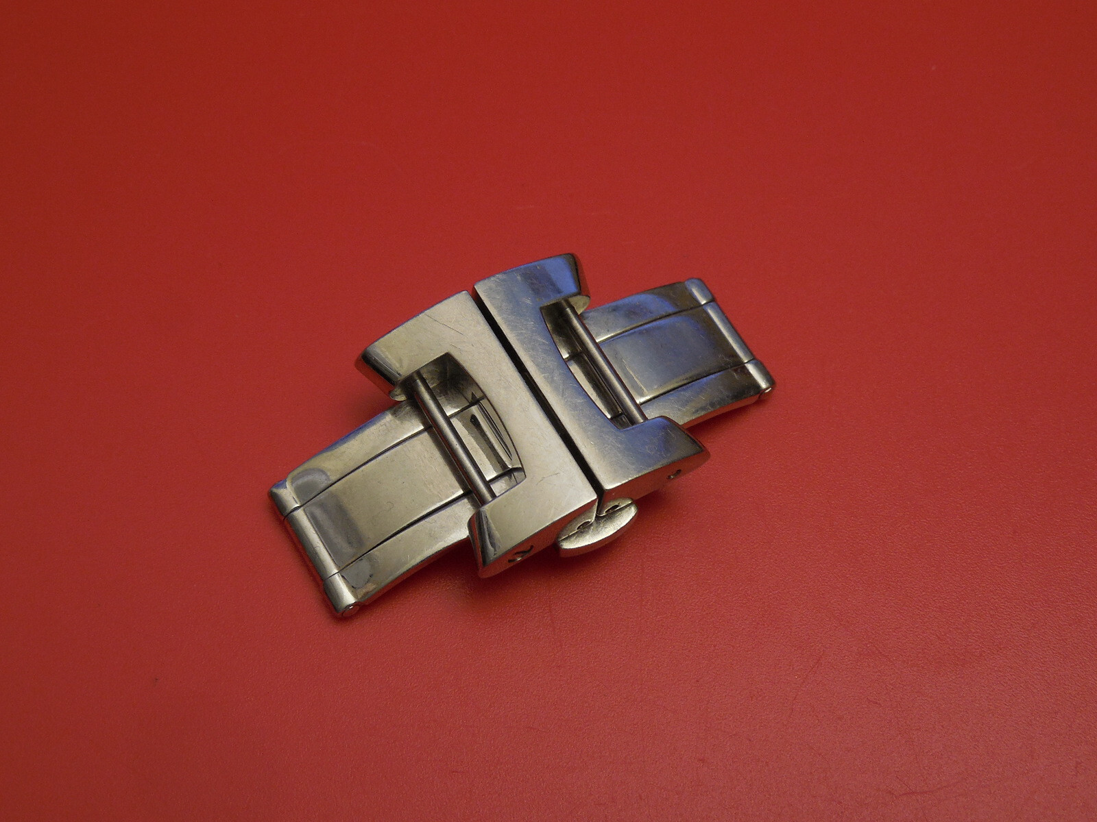 BAUME MERCIER SOLID SS CAPELAND S AUTOMATIC STRAP BAND BRACELET BUCKLE 20MM