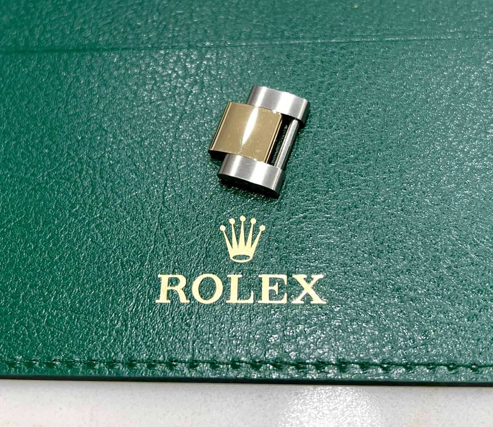OEM Rolex Sky Dweller 326933 17mm Oyster Link 18k Y Gold SS Sea Dweller 126603