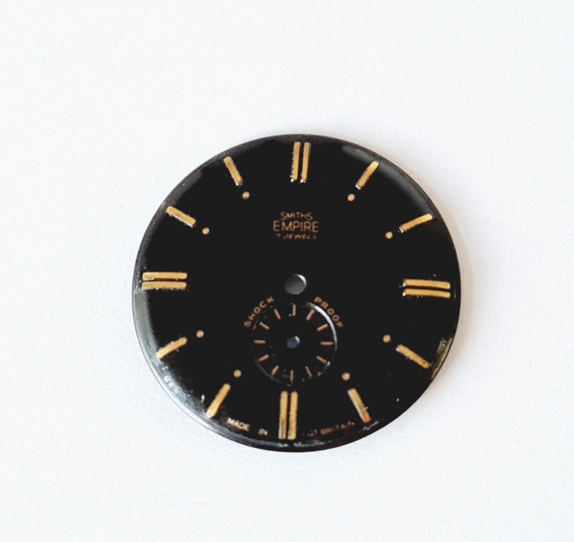 Smiths Watch Dial 28.90mm Diameter Approx Used