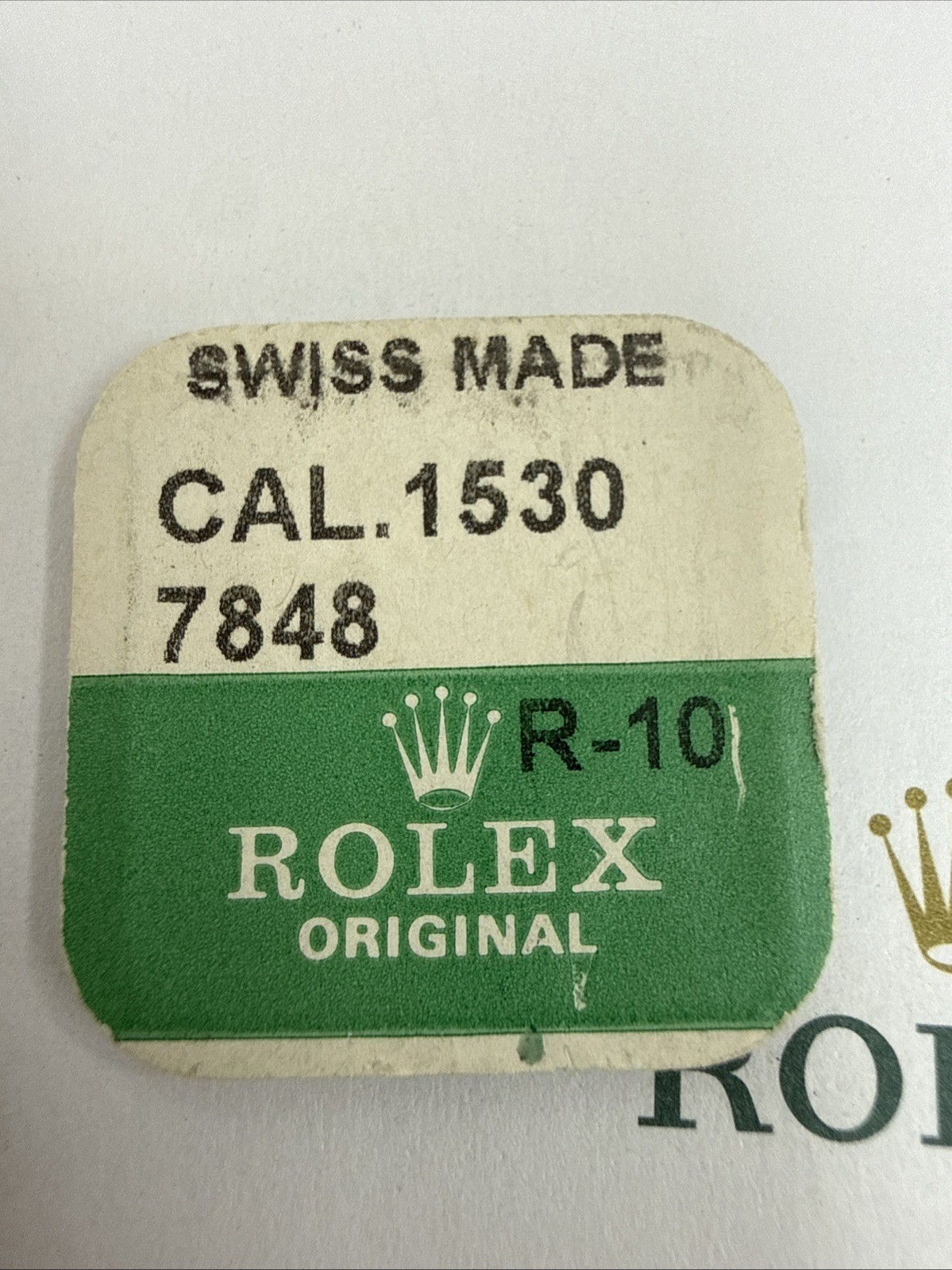 GENUINE Authentic Rolex 1530 1570 7848 Entry Pallet Fork, New Package 3 Piece