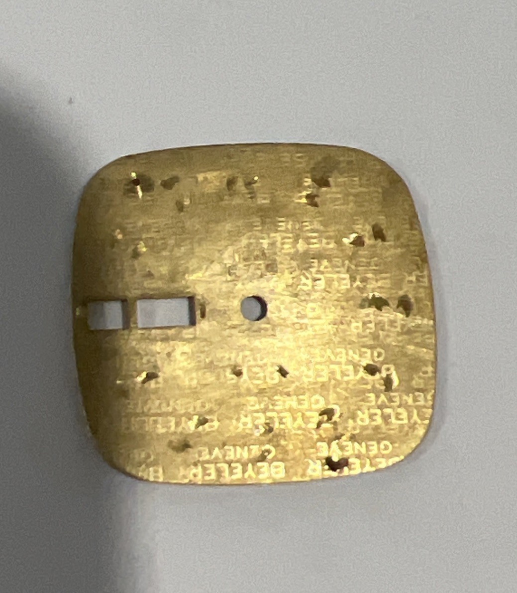 Omega Constellation 18K Solid Gold Dial Vintage Authentic 1 Foot