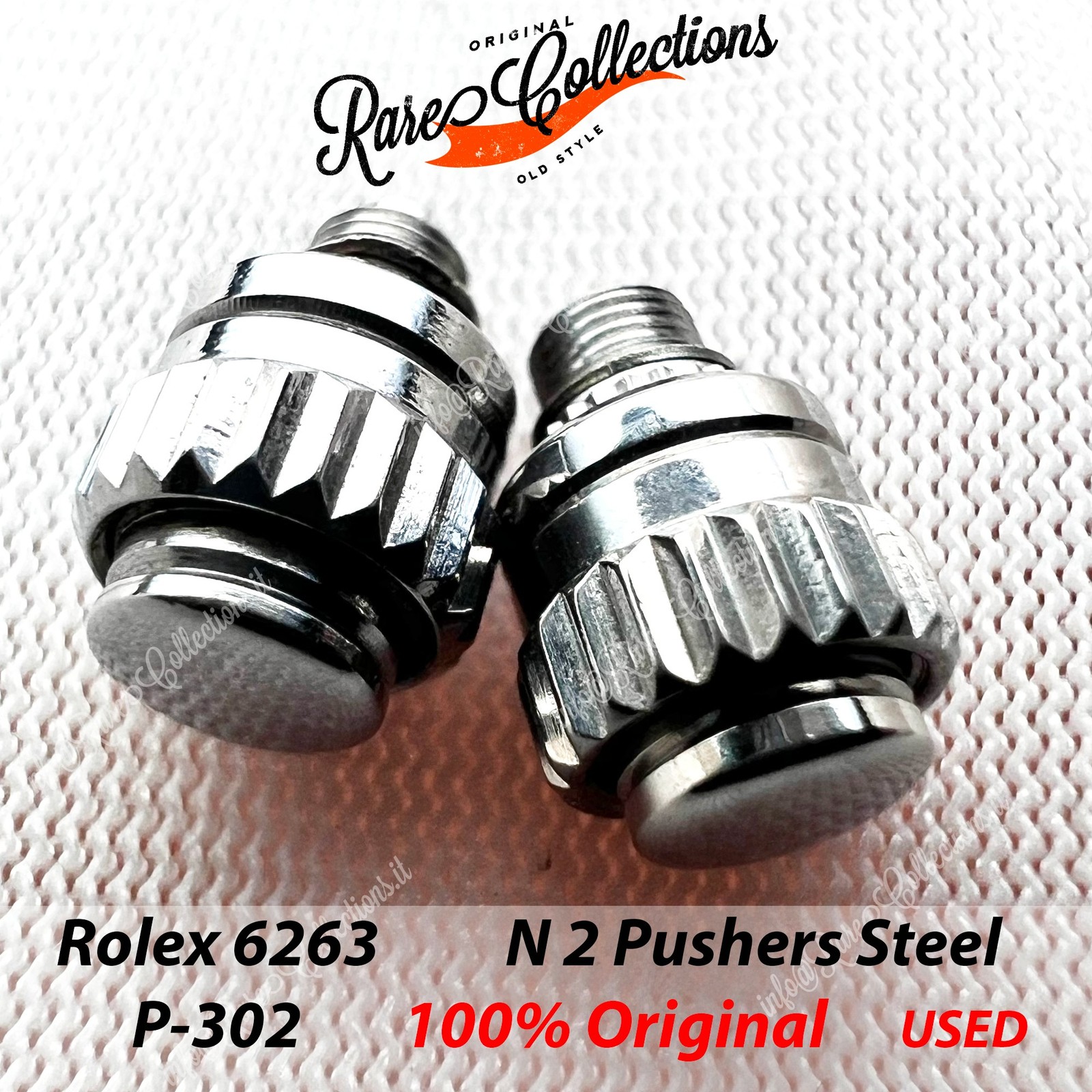 Rolex 6263 6265 DAYTONA 24-P302-0 Pulsanti Pushers Buttons Originali