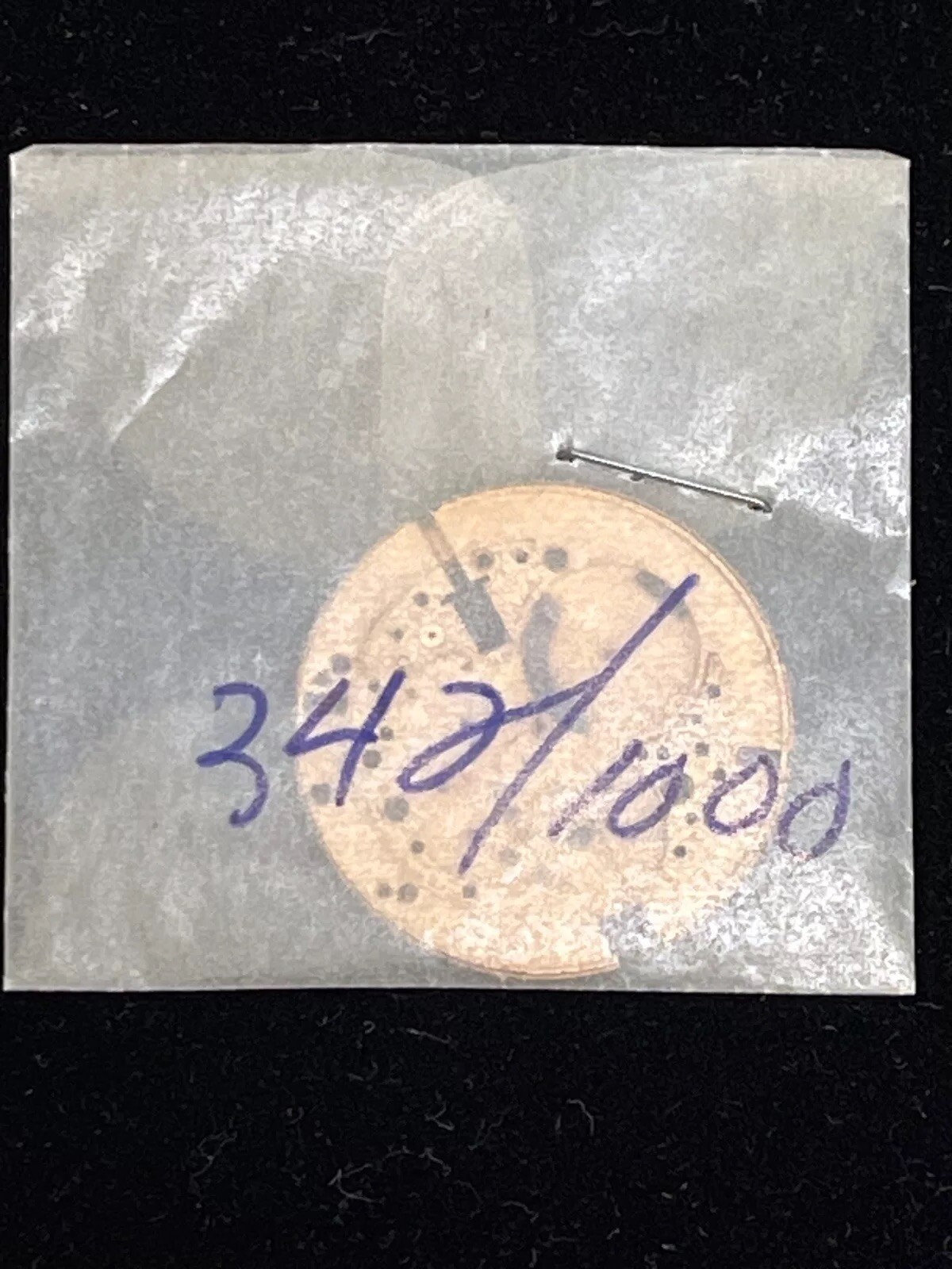Omega New-Old-Stock Bumper Automatic ***Mainplates***
