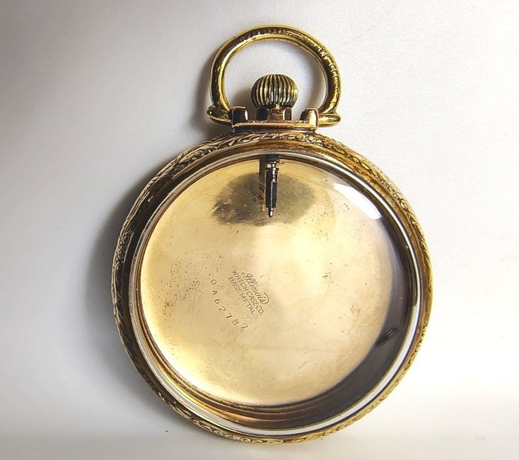 49 MM 16s Gold Plated ILLINOIS 0462787 Pocket Watch Case