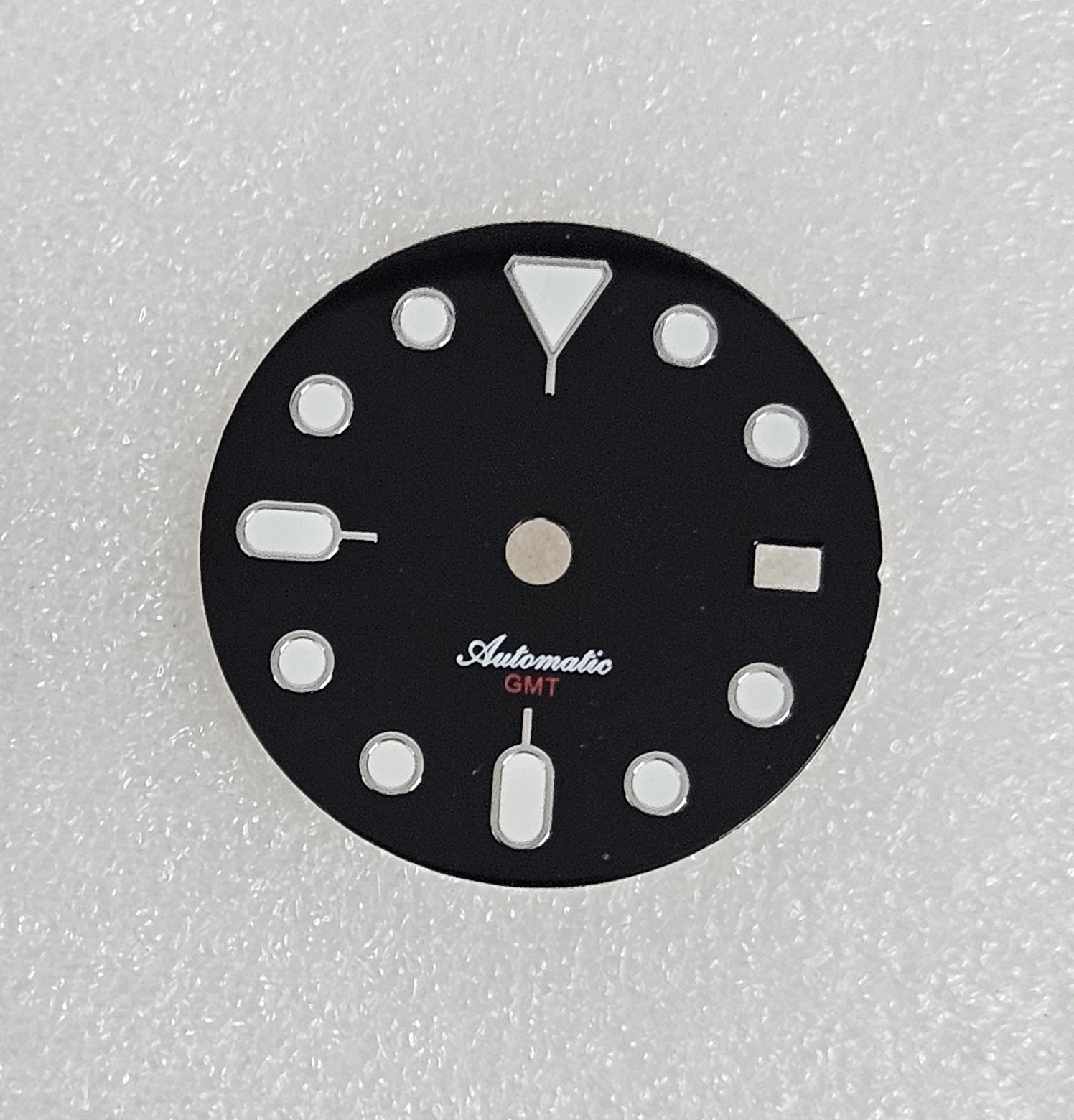 GMT Dial 29.0mm No Logo for watch moding BLACK- fits NH34 GMT Movement