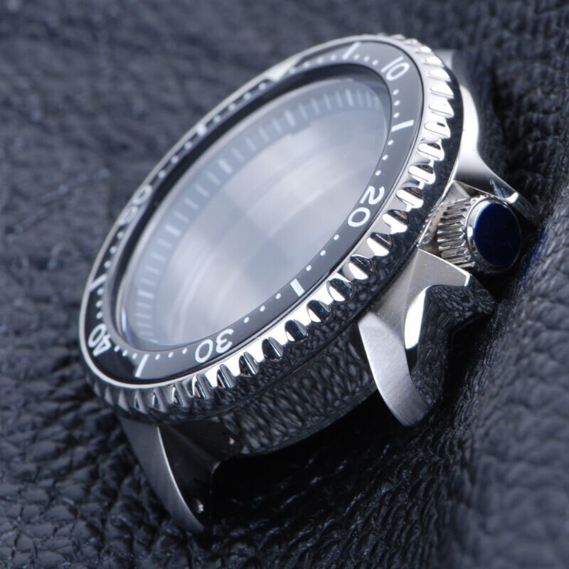 Diving 200M Waterproof Steel 41mm Automatic Watch Case fit NH35A NH36A Sapphire