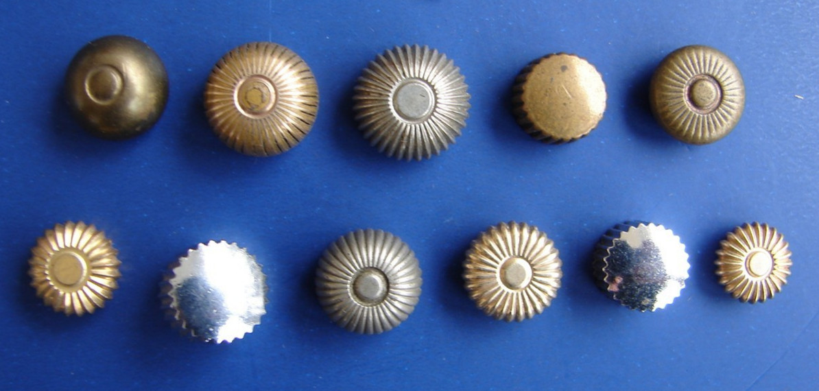 Lot of Vintage pocket watch Crown & Stems watchmaker parts repair Lot of 26 Pc