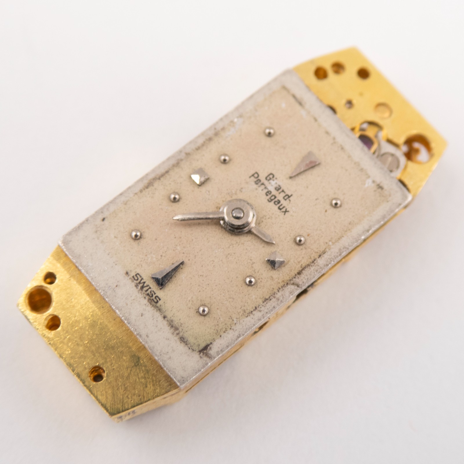 Vintage Girard-Perregaux 9 x 21.4 x 4.5 mm 17-Jewel Wristwatch Movement
