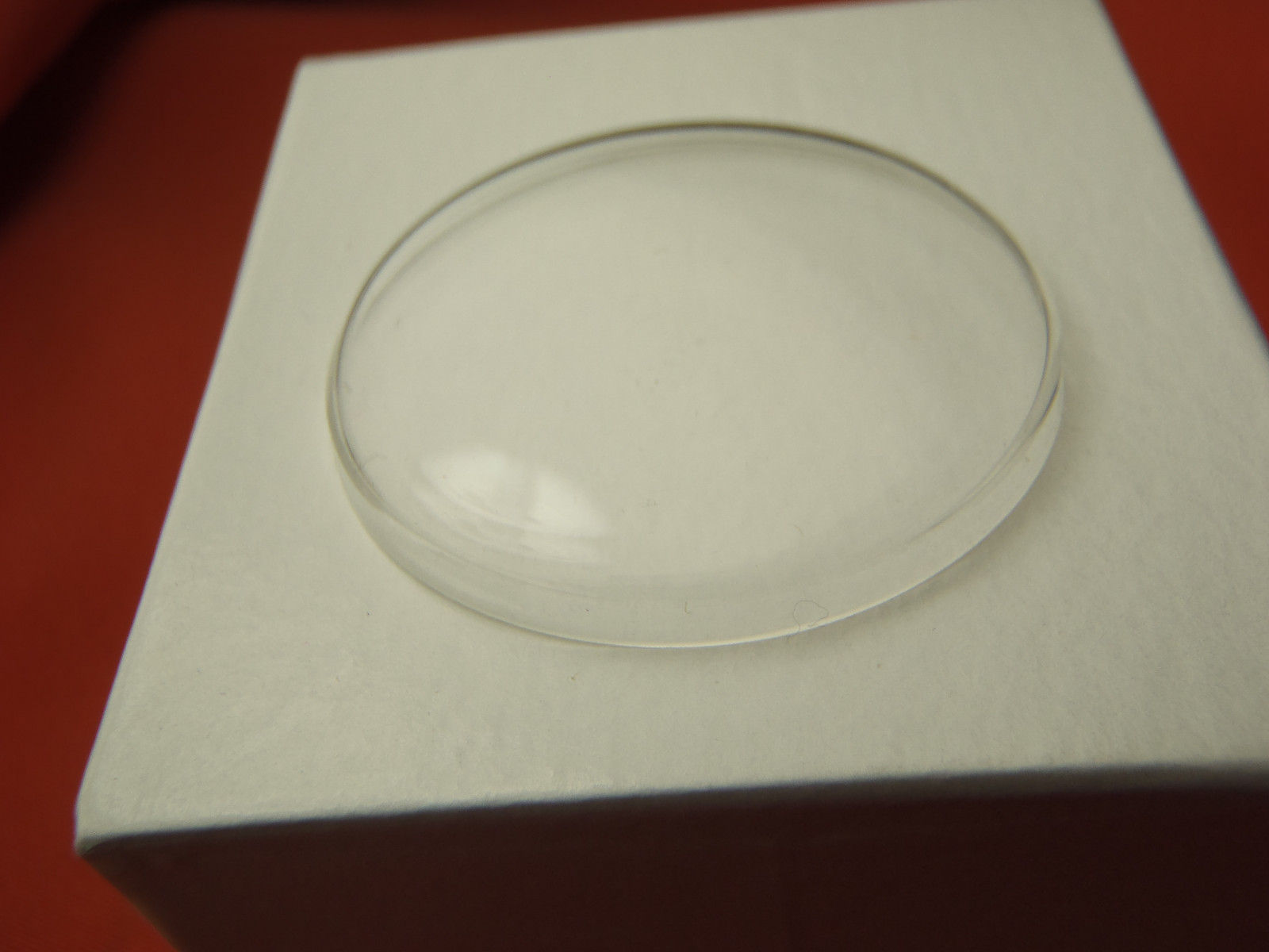 EZFIT HIGH DOME ROUND PLASTIC WATCH CRYSTAL 33 1/2 MM NOS Lot 58