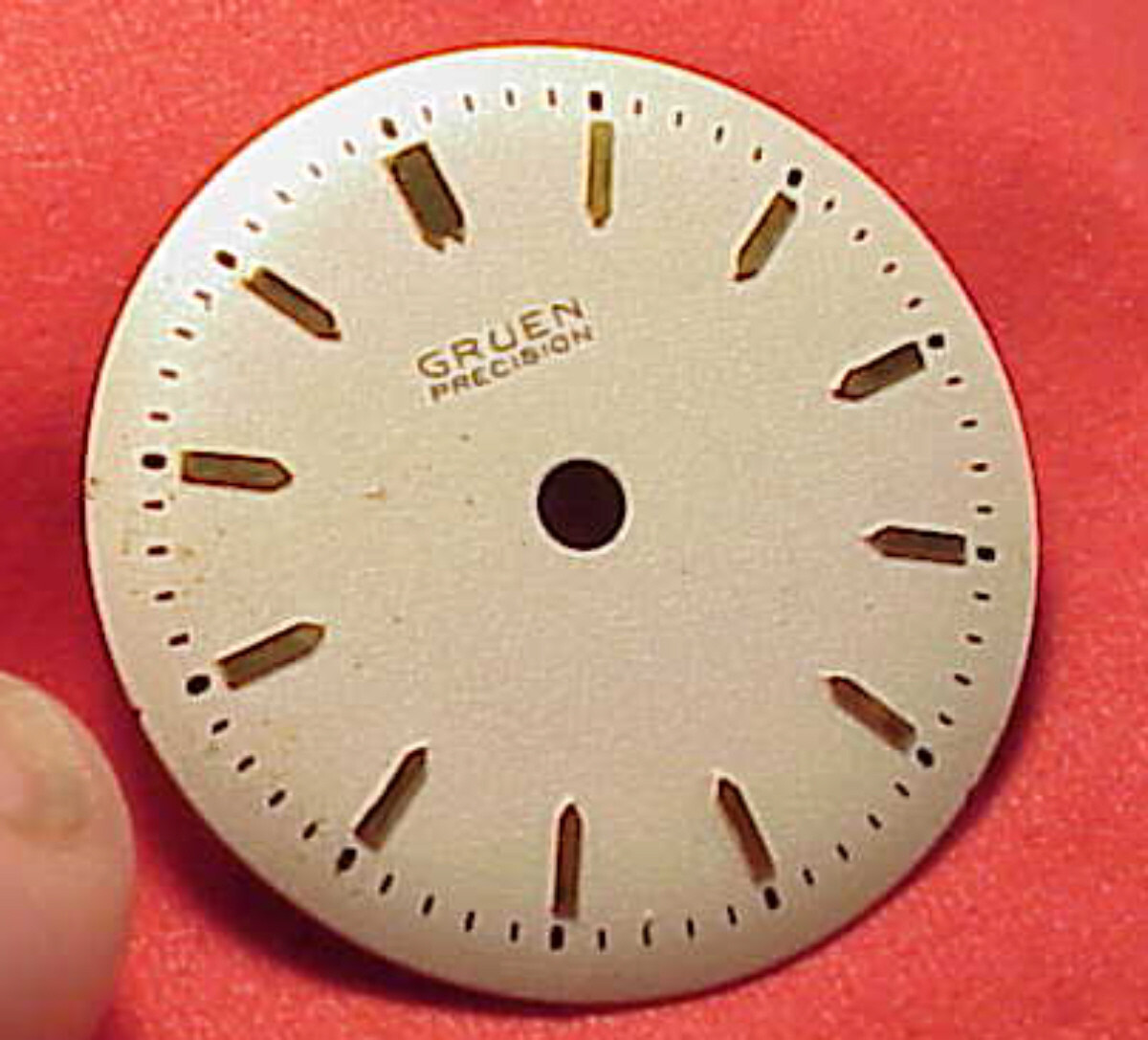 Armbandwecker Gruen 920 SS Duotone Pierce 135 ALARM WRISTWATCH MOVEMENT ONLY
