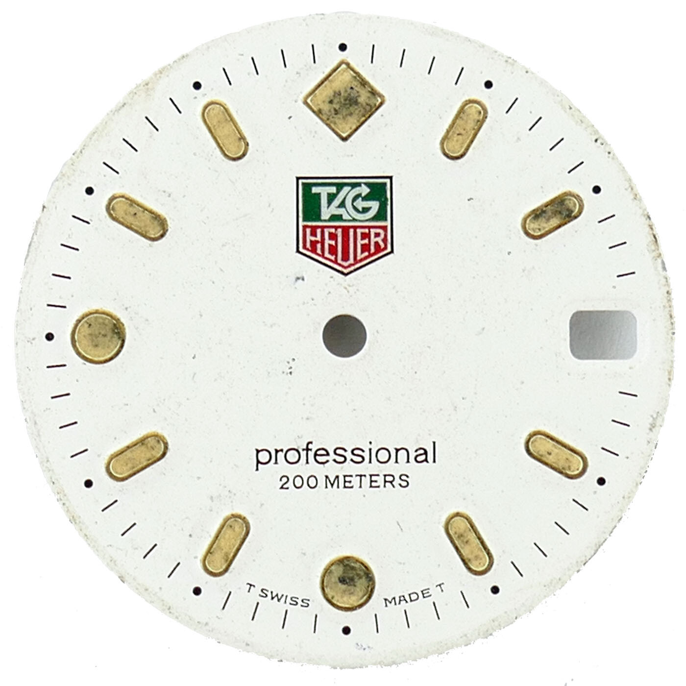 TAG HEUER PROFESSIONAL 200 METERS WHITE DIAL