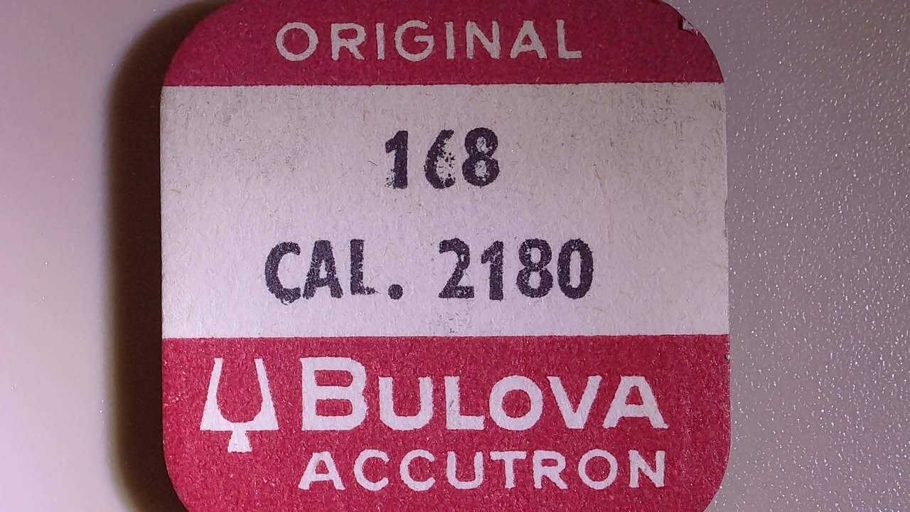 Bulova Accutron 2180 Part.168 Watch