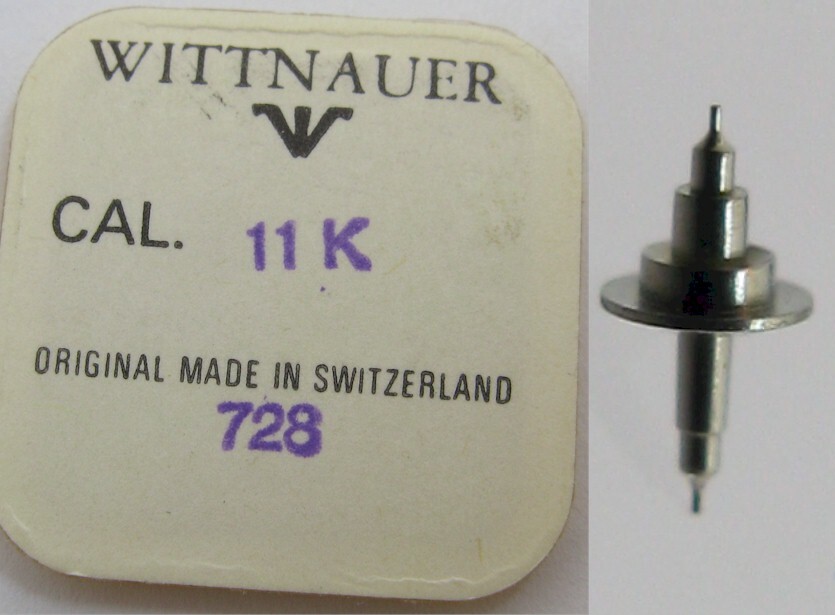 Wittnauer 11K # 728 / 723 ? balance staff … Watch Part