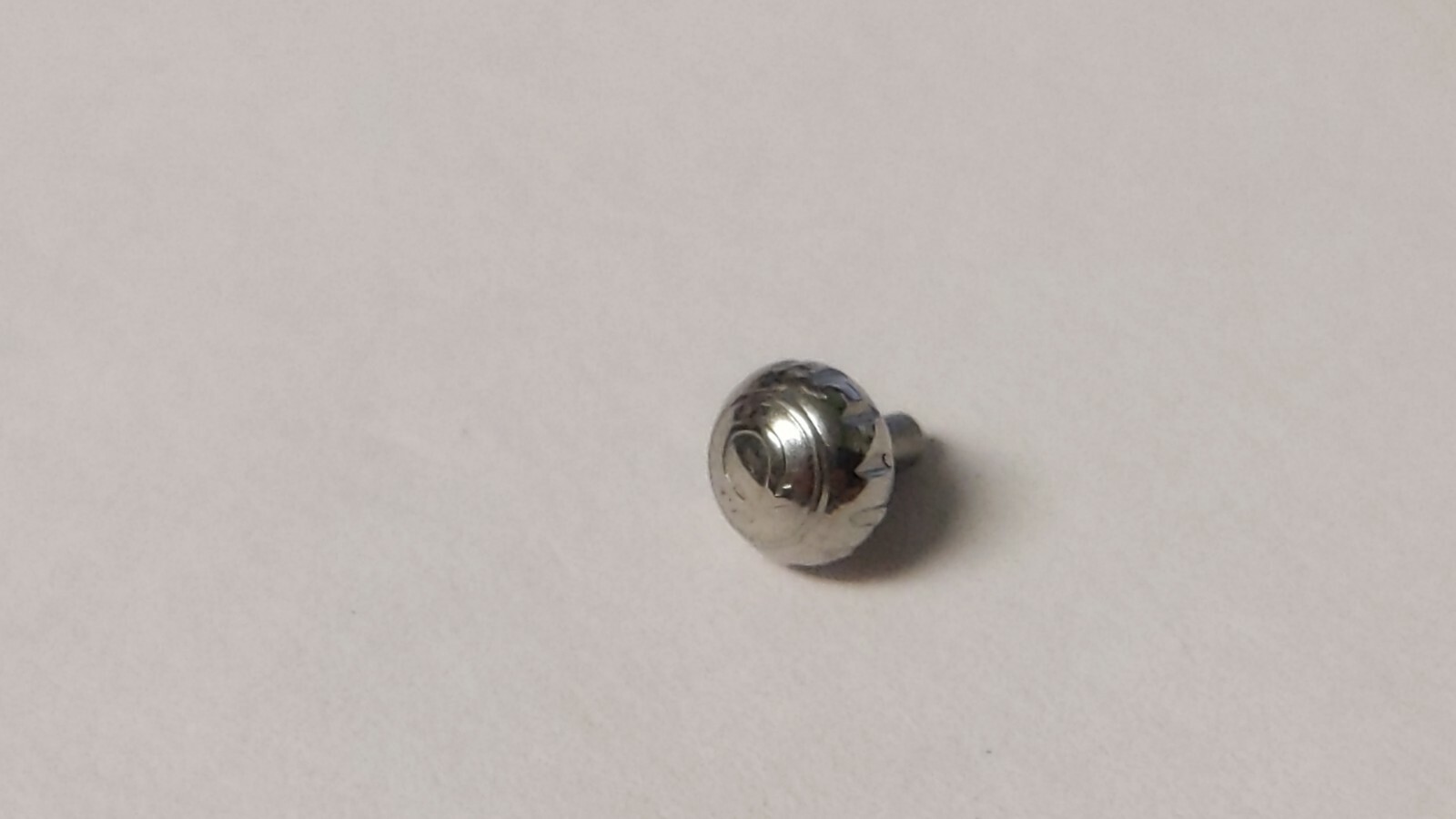 Swiss Made CROWN for OM waterproof CROWN S/S 4.3mm x 2.0 T10W LONG POST