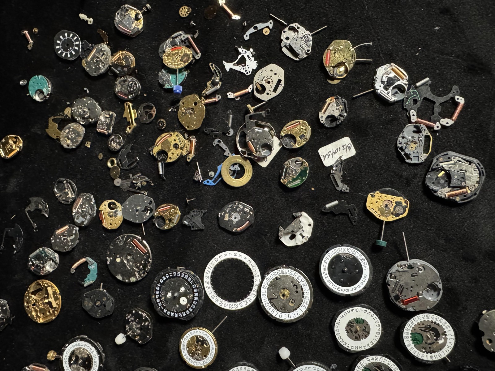 Large Lot Watch Movement Parts Quartz Mechanical For Repair Craft Steampunk