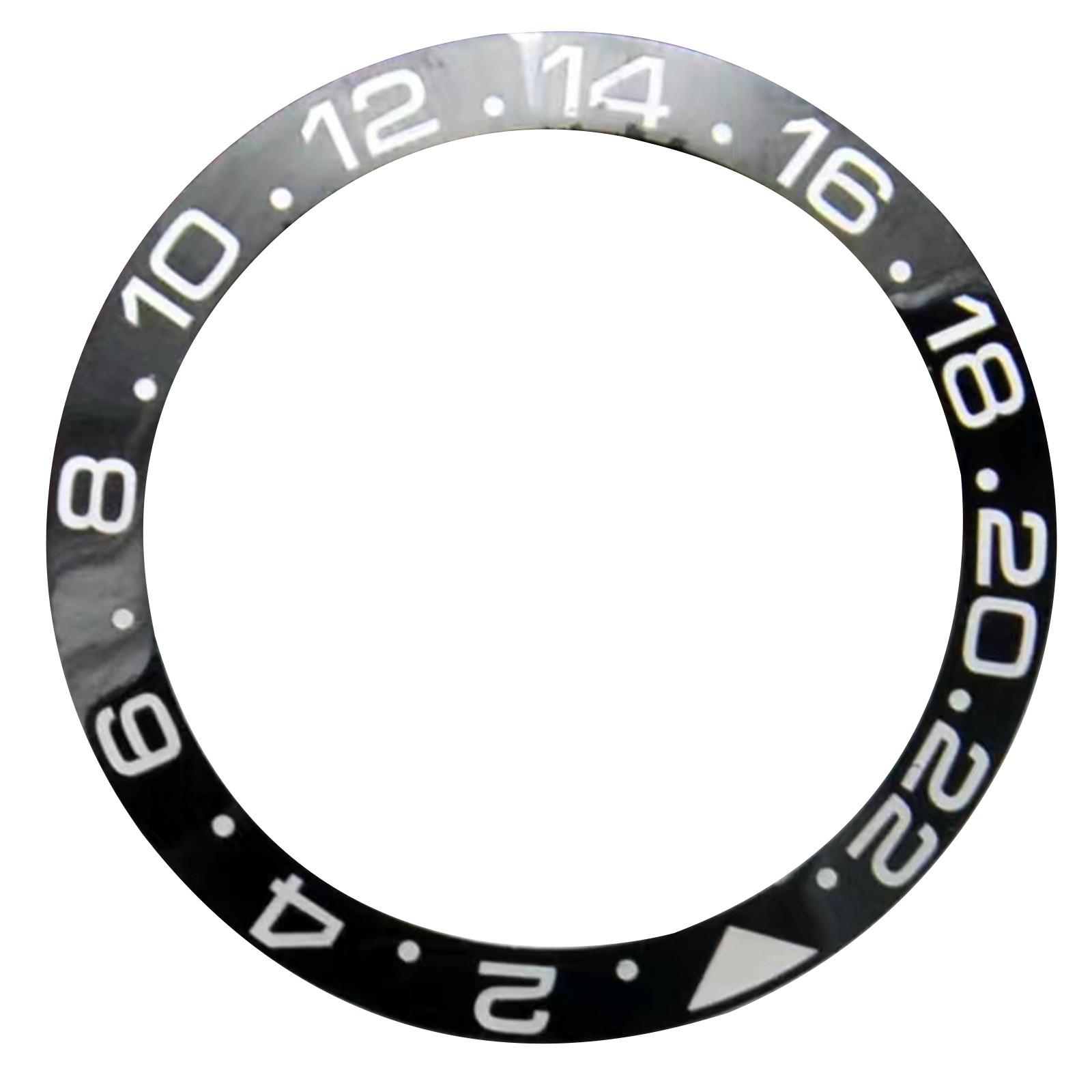 38mm Full Luminous Ceramic Bezel Insert For SKX007/SKX009 SKX011 Sub Style