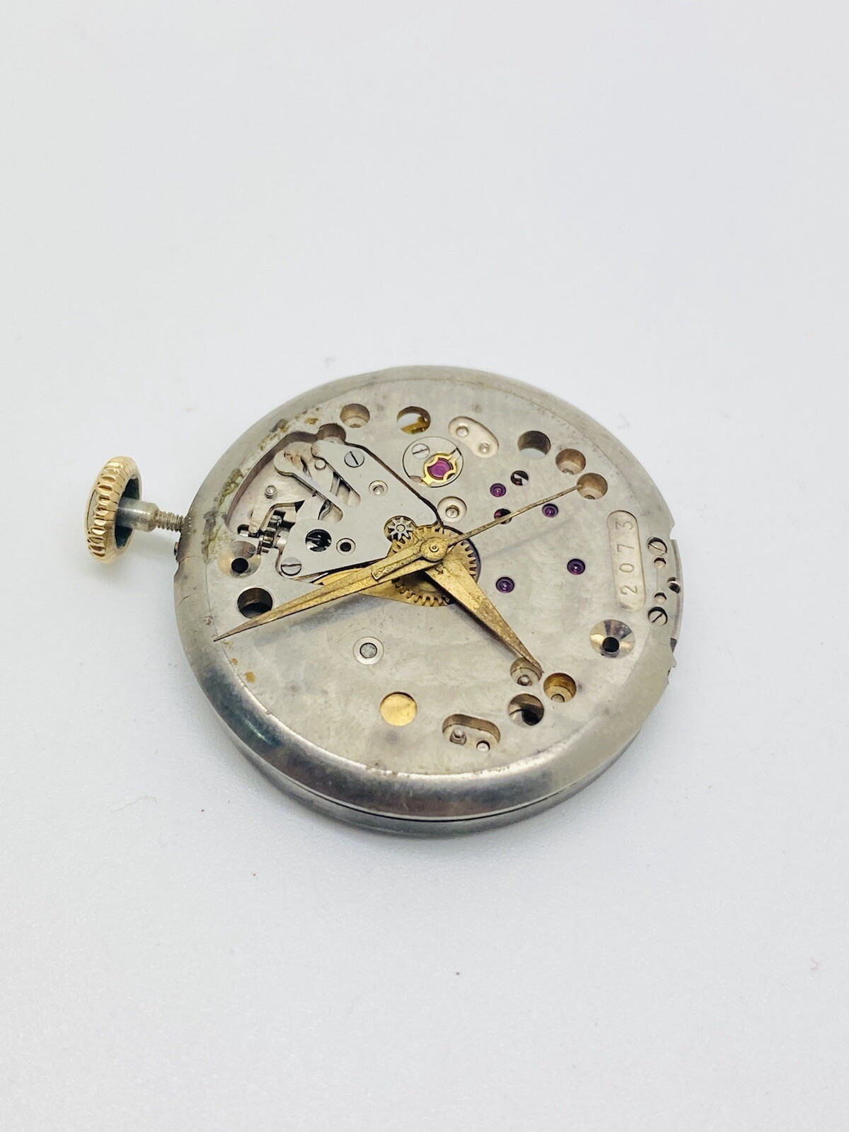 Vintage Movado Automatic Movement 2073 Movement For Spares/Repairs Or For Parts