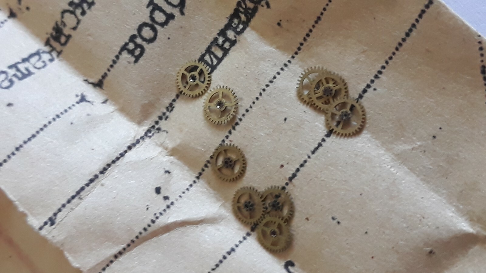 VINTAGE Lot NOS Original RAKETA 2628 Pobeda 2602 division wheels USSR made watch