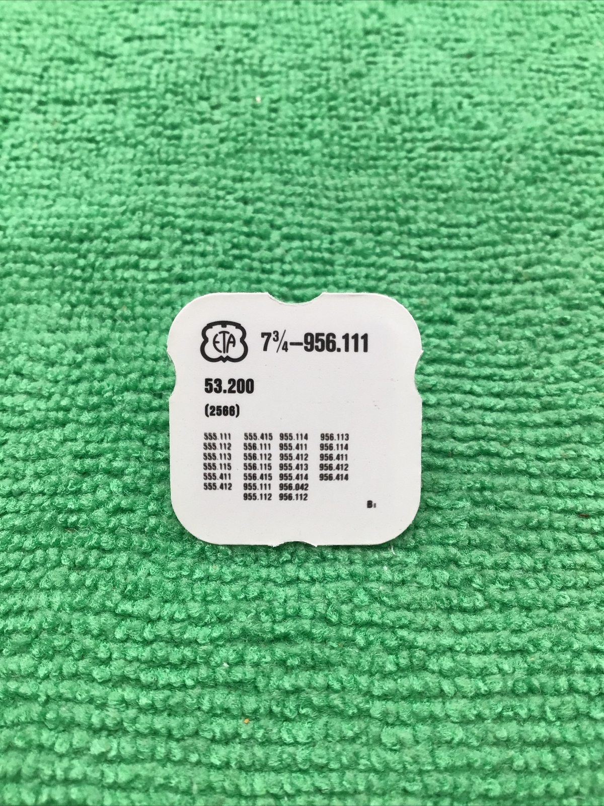 ESA 956.111 Date Corrector Watch Part 2556, X8197