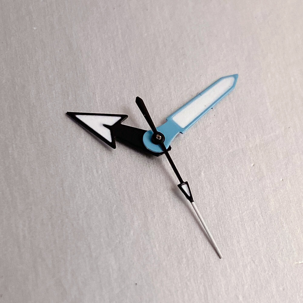 Luminous White Sky Blue Watch Hand Needles fit for NH35 NH36 NH38 Diving Watch