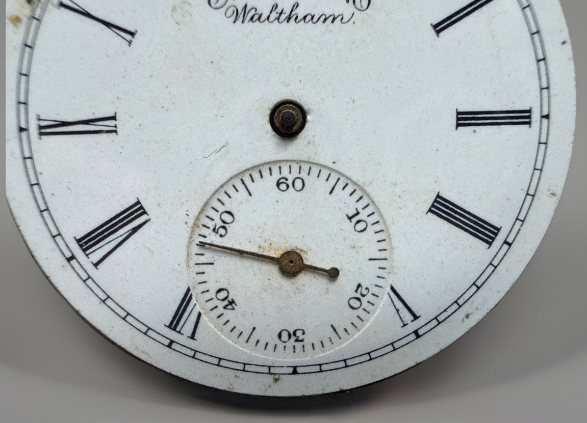 🕰️🇺🇸 Early American Waltham Pocket Watch Movement & Dial Estate Find 🇺🇸🕰️