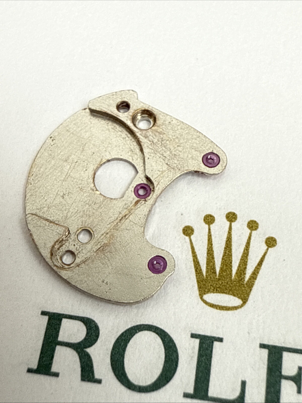 GENUINE Rolex 1530 1570 7901 Automatic Device Lower Bridge Perfect Condition
