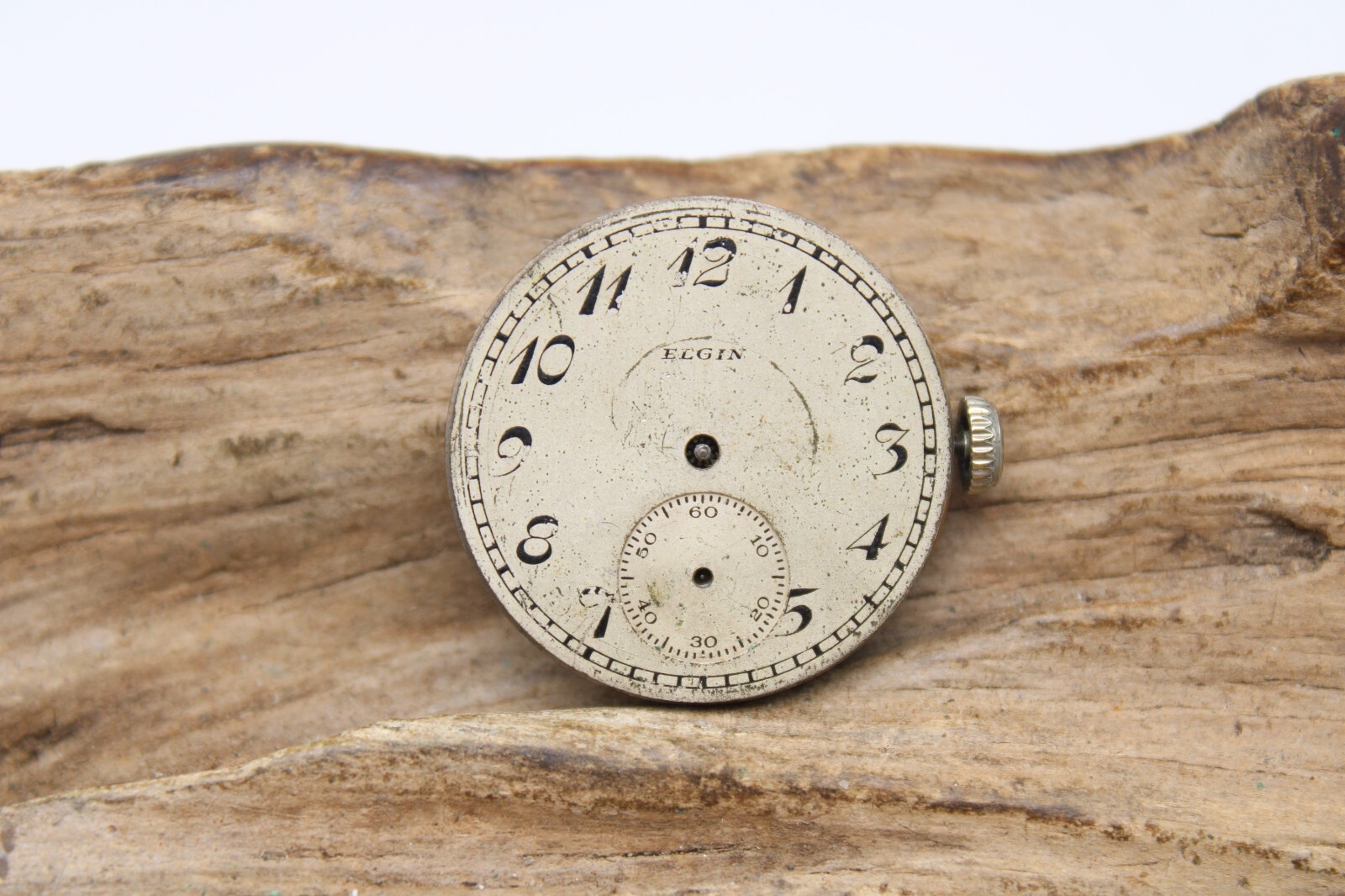 1925 ELGIN 27581825 MEN’S POCKET WATCH MOVEMENT GRADE 430 6/0s 7j (SS)