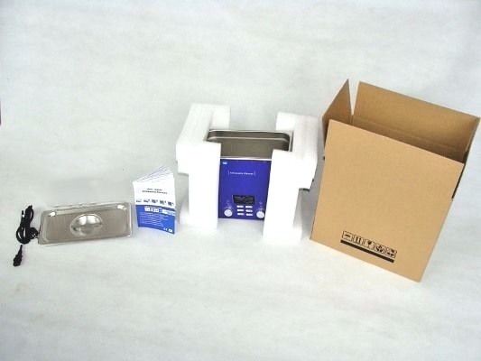 3L Ultrasonic Cleaner Sweep Degas Pulse Power Adjustable 160W For PCB Lab