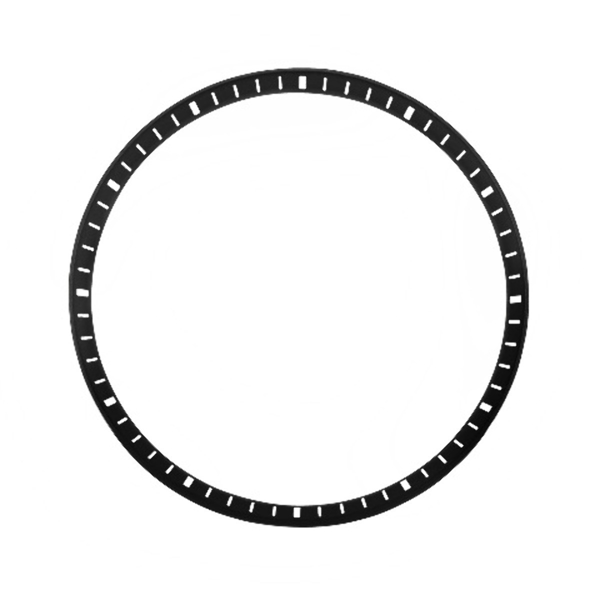 CHAPTER RING FOR SEIKO DIVERS SKX SKX007 SKX009 7S26-0020 BLACK TOP QUALITY