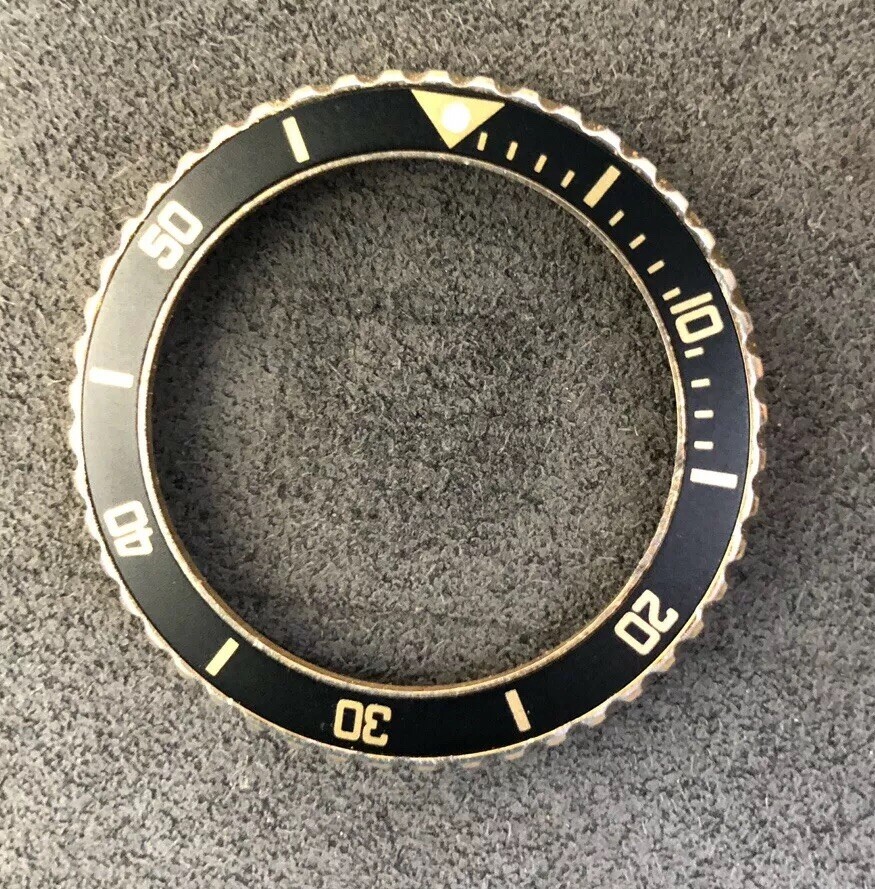 Bezel Insert – Full Size 38mm Tag Heuer 1000 980.020 984.013 980.029 Divers Gold