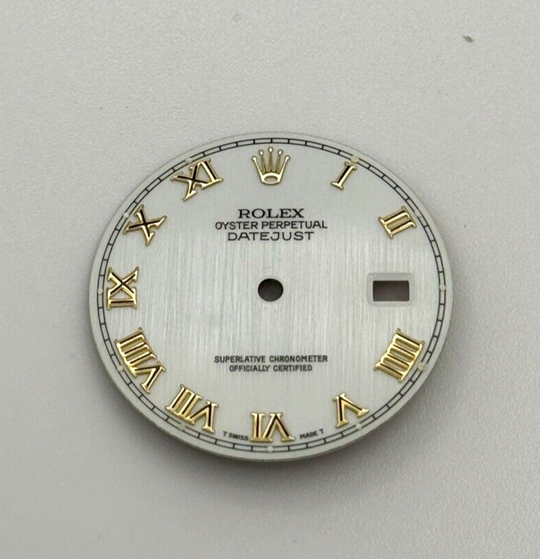 INCLUDES HANDS ROLEX Oyster Perpetual Datejust 36mm “Shantung” White Dial 126231