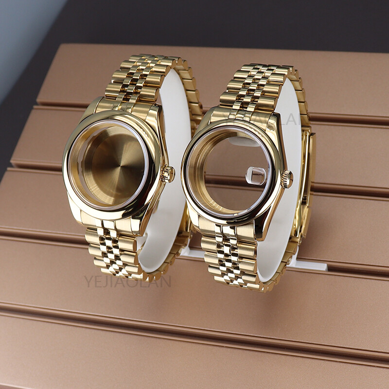 For nh35 nh36 38 Movement 28.5mm Dial 36mm/39mm Watch Case strap Sapphire Glass