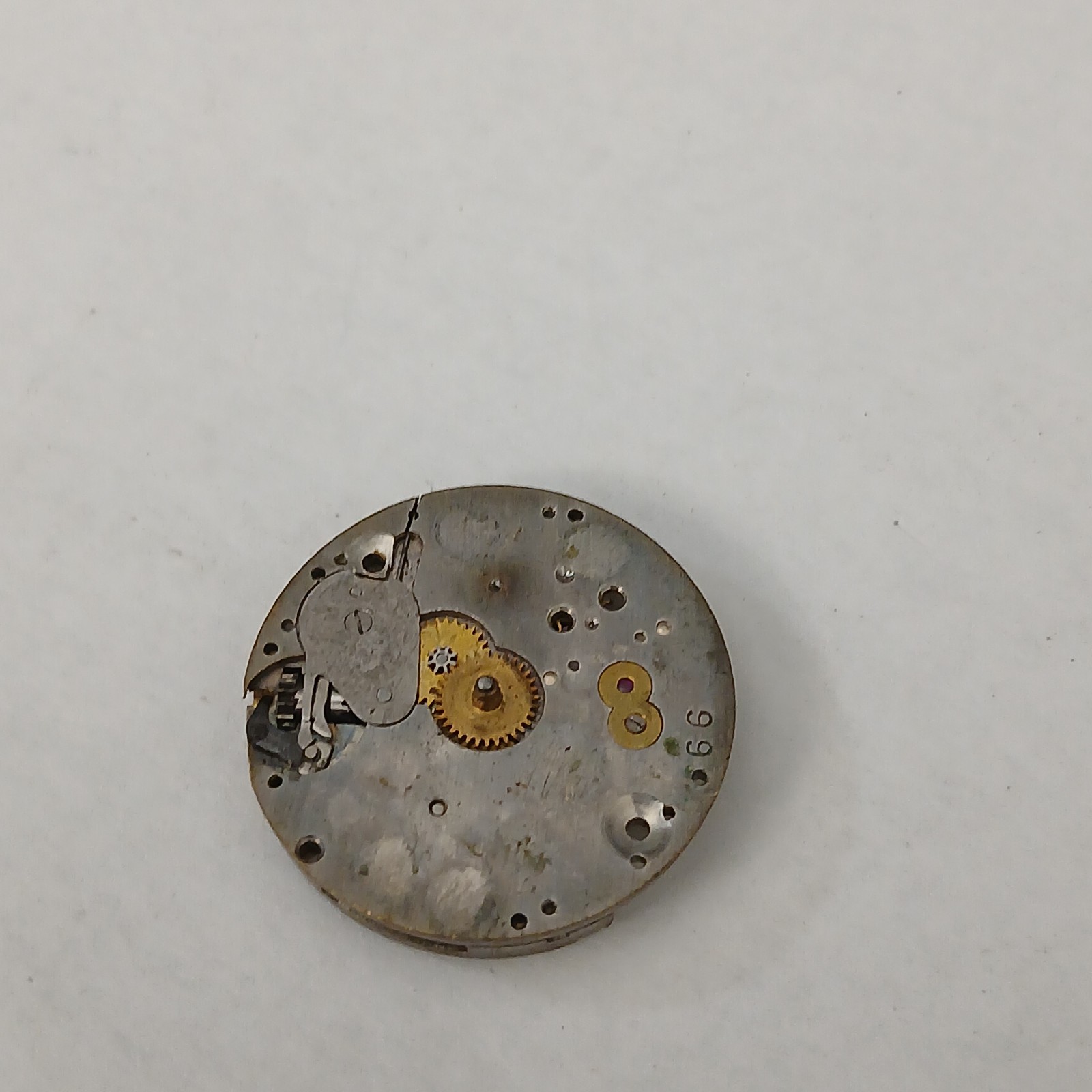Seikosha 66 Manual Wind Movement For Parts Or Repair