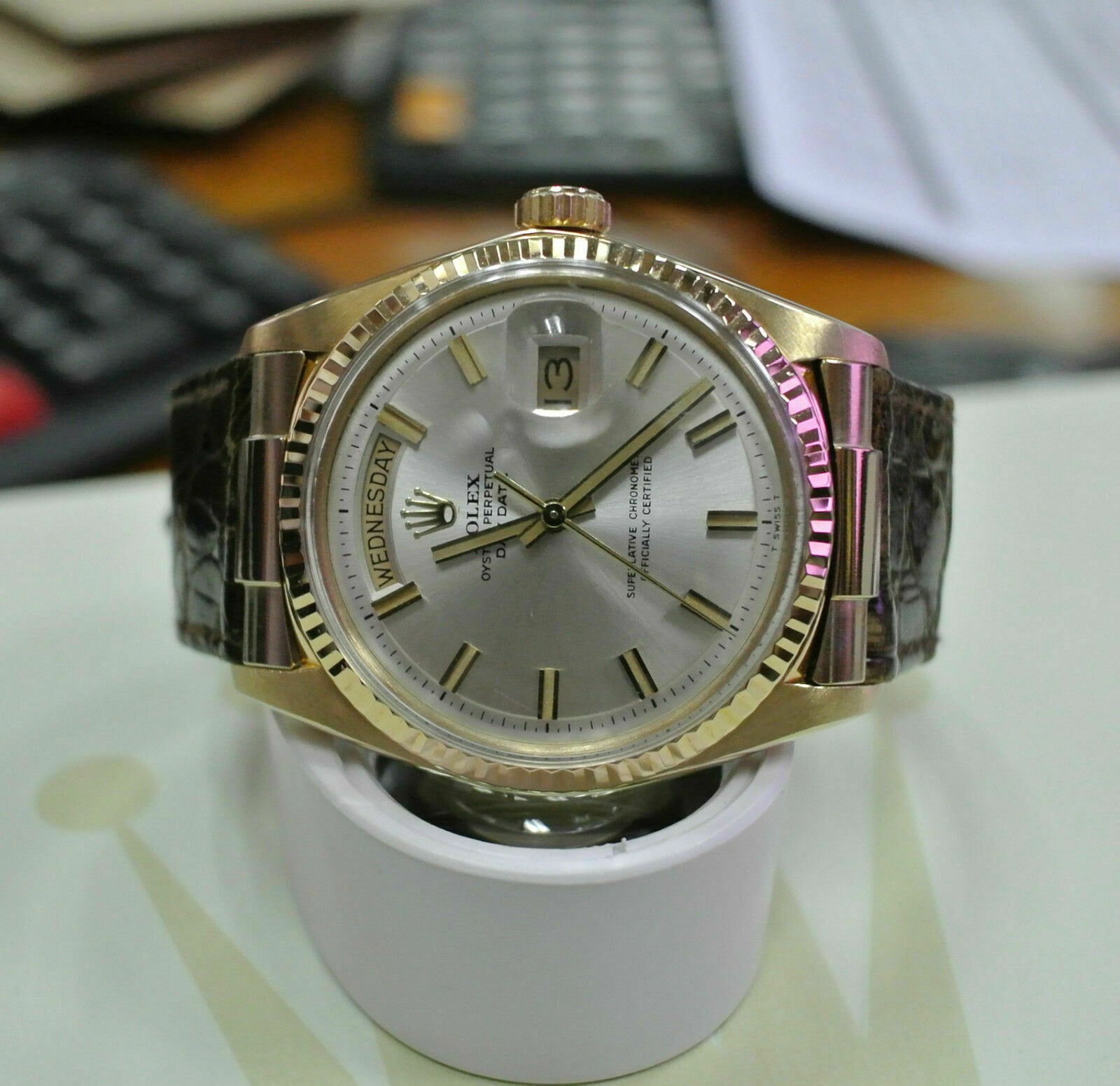 CUSTOM BAND STRAP END LINK FOR ROLEX SUBMARINER, DAYTONA GMT ll, EXPLORER GOLD