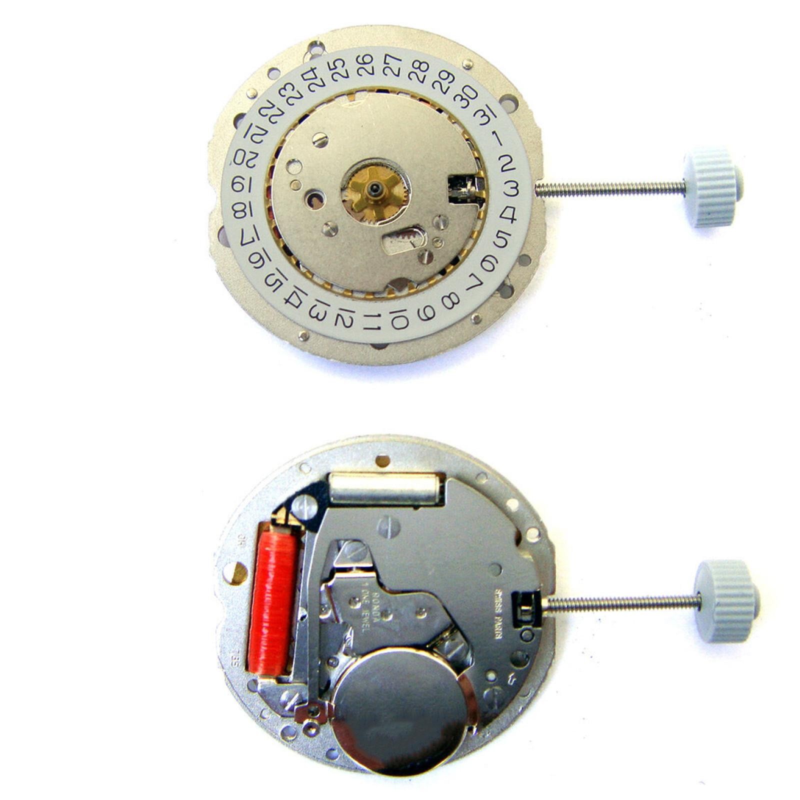 Quartz Calendar Movement Date At 3 Spare Parts For Ronda 785 Accessories E