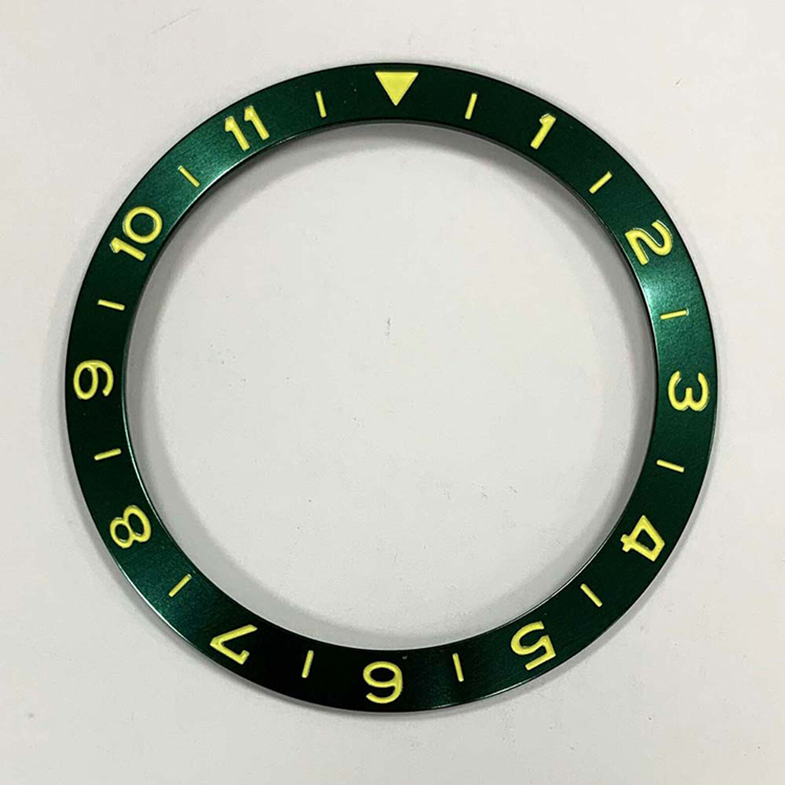 38MM Metal Oblique Bezel GMT1-11 Font Watch Bezel Ring Inner Diameter 30.5mm