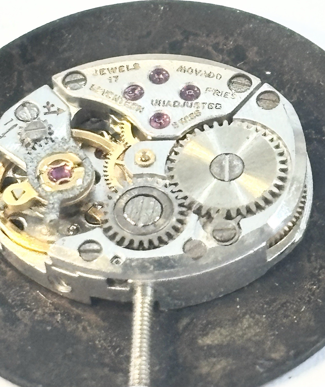 Vintage Woman’s Movado Museum Watch Movement 17J Running 22mm