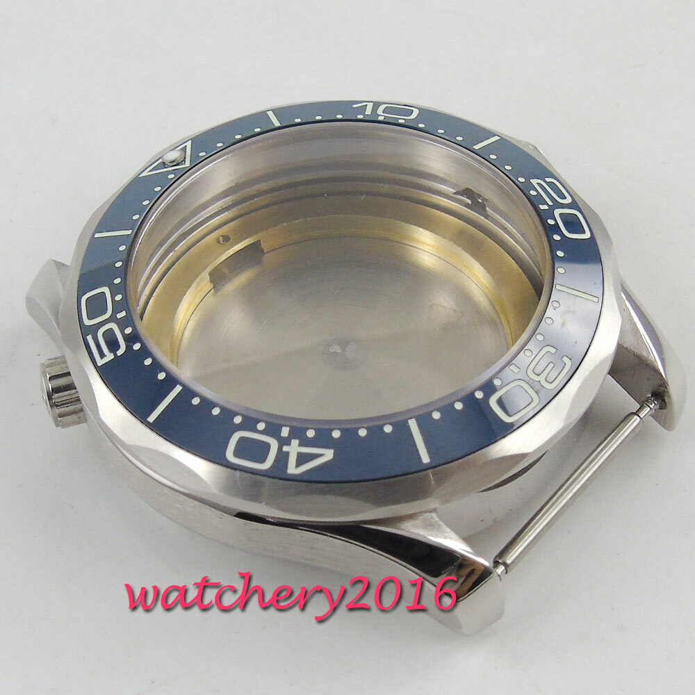 Fits NH35A Miyota 8215 DG2813 ETA2824 PT5000 Sapphire Watch Case Ceramic 41mm