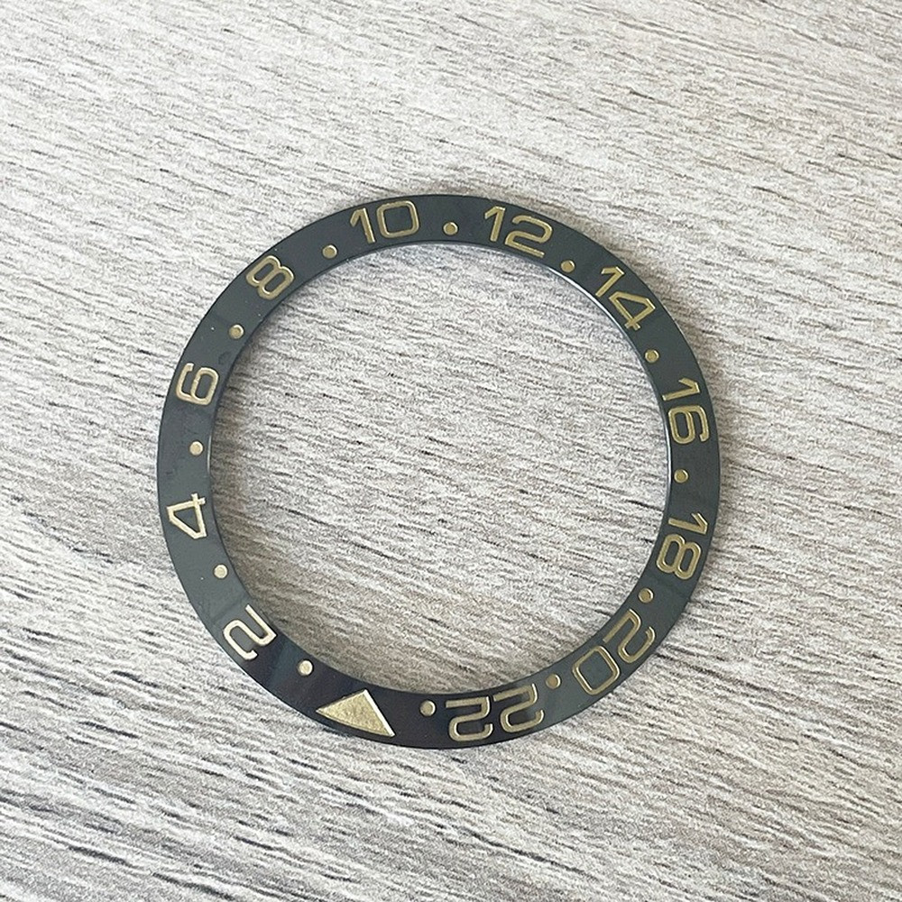 38mm Ceramic Watch Bezel Insert Super Luminous Fit for Automatic GMT Men’s Watch