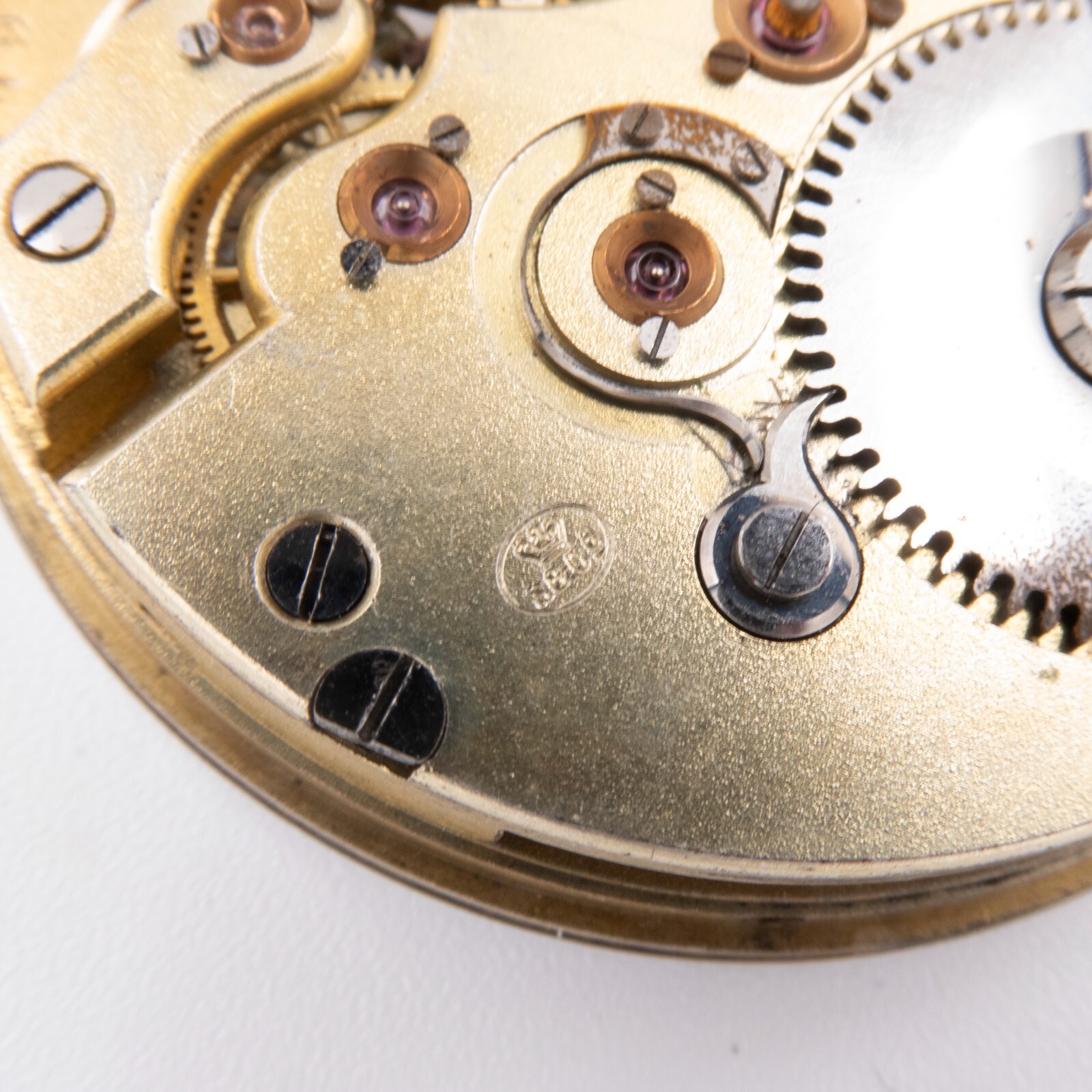 International Watch Co. IWC Cal. 49 Antique Pocket Watch Movement, Keeps Time