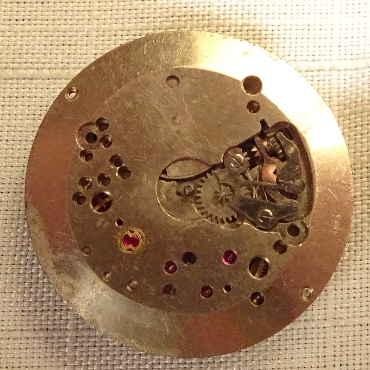 Bulova Automatic Wristwatch Movement 17J Men’s Parts 10CSC Vintage
