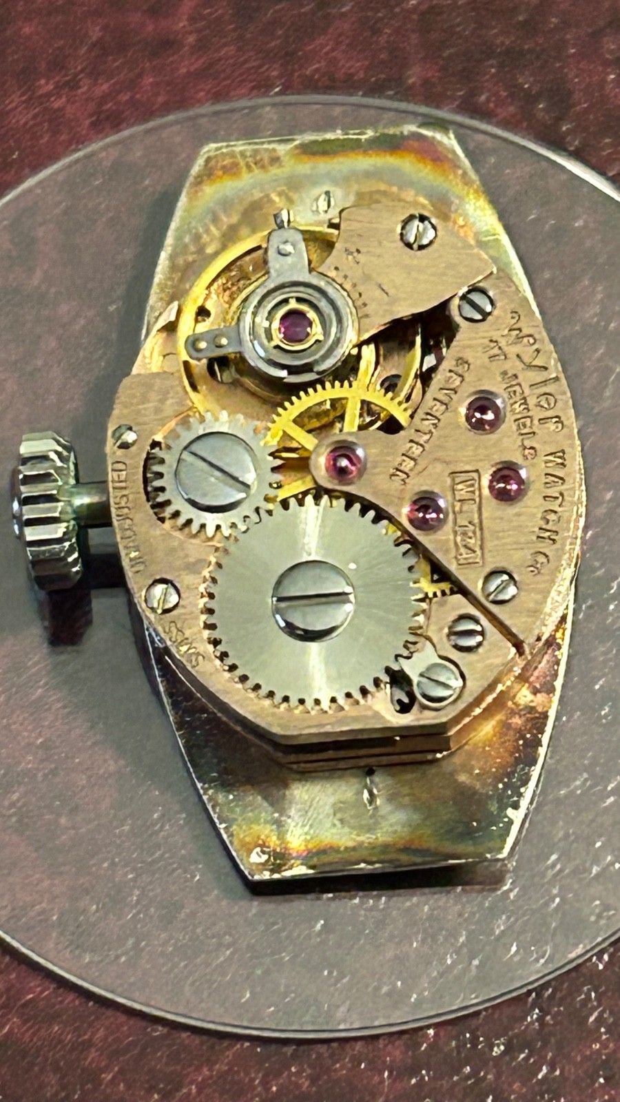 Vintage Wyler Peak Movement + NOS Dial