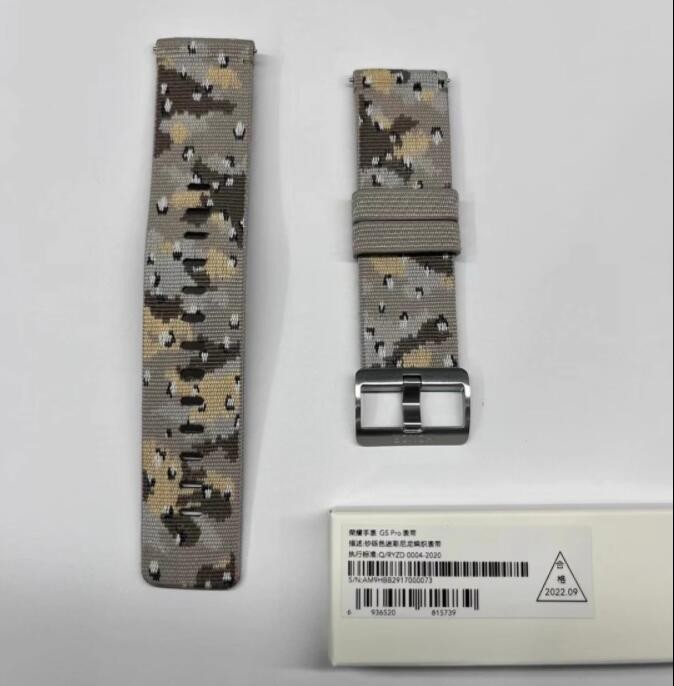 22mm Original Watch strap Woven Band for Huawei Honor GSpro Strap Camouflage ~~