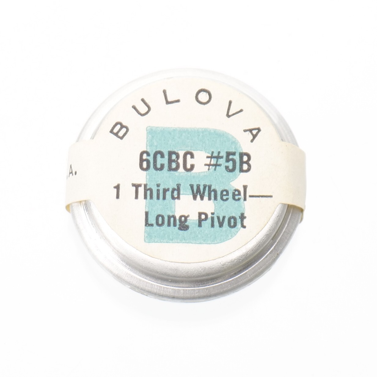 Genuine Bulova 6CBC, 6CFC Third Wheel Watch Part #5B Watchmakers Parts (C16D27)