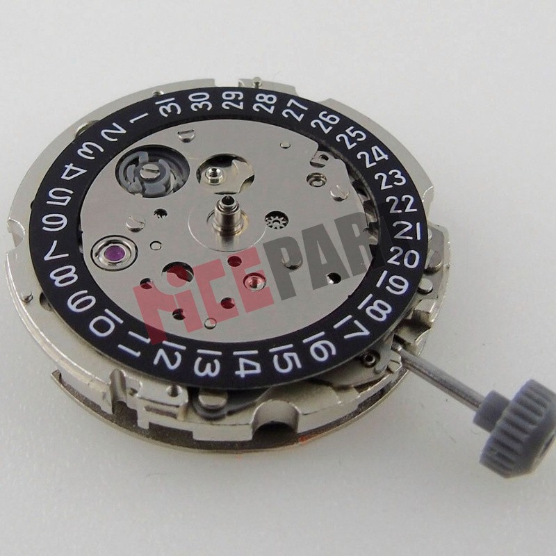 New edition 21 jewels miyota 8215 black window automatic mechanical movement