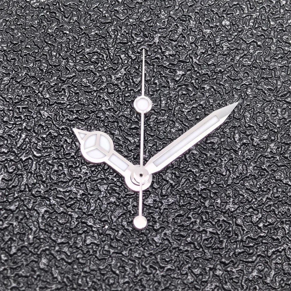 Ice Blue Luminous NH35 Watch Hands Deep Diving Modified Accessories For NH36