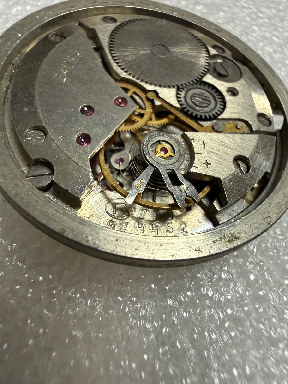 Watch movement USSR Vostok Cal.2409A plus Dial.For parts.